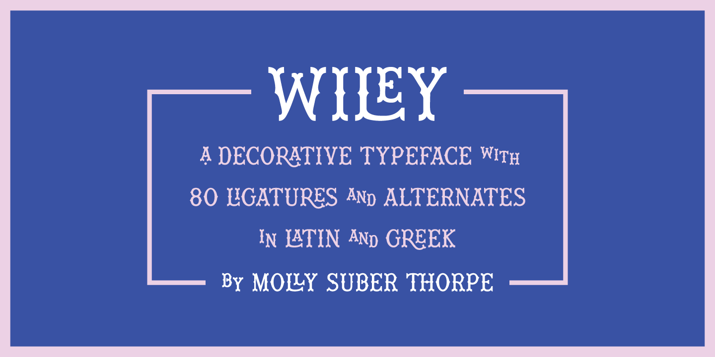 Example font Wiley #14